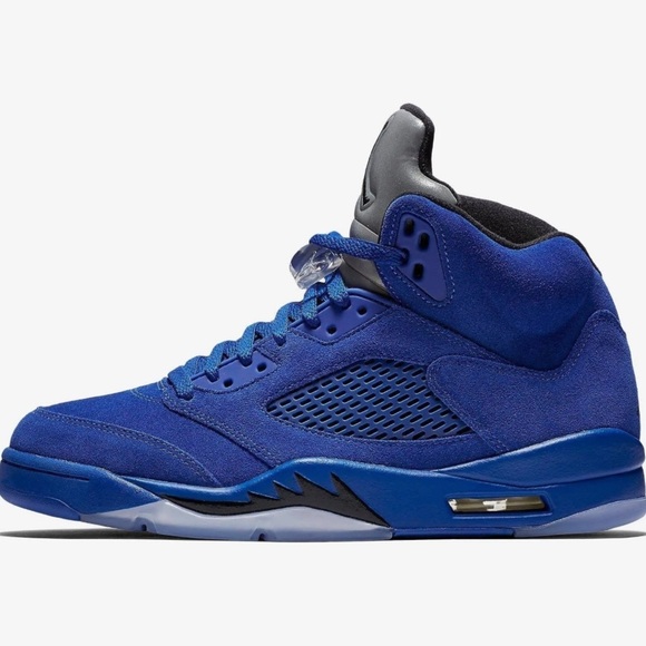 JORDAN⭐️5 retro blue suede